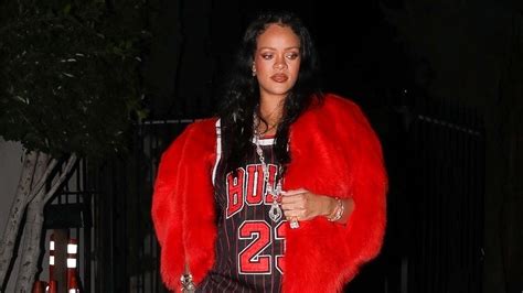 Rihanna Gives One of Her Most Famous Coats a Sporty Twist